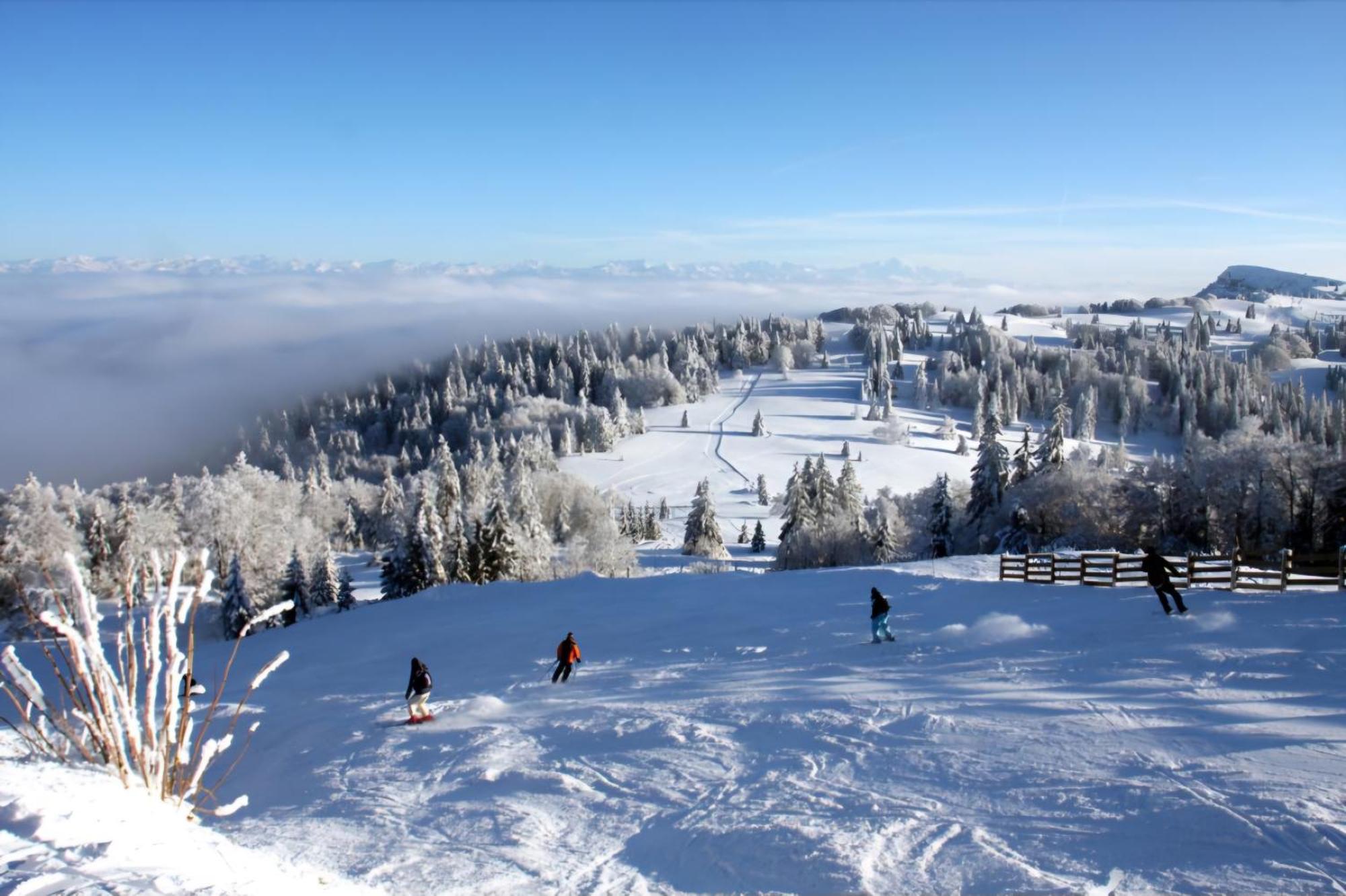 Le Chamois Mont D'Or Apartman Métabief Kültér fotó